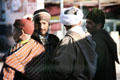 Men in souk of Midelt. Morocco.