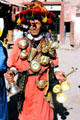 Berber water seller. Marrakesh, Morocco