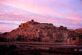 Profile of Ait Benhaddou. Morocco