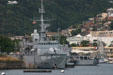 French navel ships. Fort de France, Martinique.