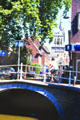 Delft street scene. Delft, Netherlands.