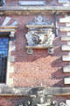 Cow sculpture on side of Old Meat Hall. Haarlem, Netherlands.
