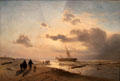 After the Storm seascape painting by Willem Antonie van Deventer at Teylers Museum. Haarlem, Netherlands.