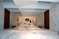 Interior marble corridor in modernized section. Het Loo, Netherlands.