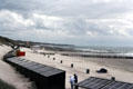 Beaches on coastline near Middleburg. Middelburg, Netherlands.