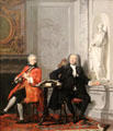 Portrait of Jeronimus Tonneman & son Jeronimus by Cornelis Troost at Rijksmuseum. Amsterdam, NL.