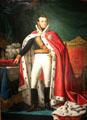 Portrait of William I, King of Holland by Joseph Paelinck at Rijksmuseum. Amsterdam, NL.