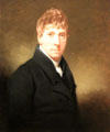Self-portrait by Charles Howard Hodge at Rijksmuseum. Amsterdam, NL.
