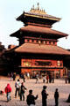 Pashupatinath Temple in Durbar Square, Bhaktapur. Nepal.