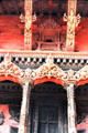 Detail of temple in Durbar Square, Patan , Katmandu. Nepal.
