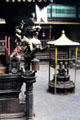 Religious sculpture of monster in Patan , Katmandu. Nepal.