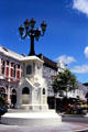 Light stand and memorial in Wanganui. New Zealand