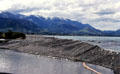 Coastline with mountains in Kaikoura. New Zealand.