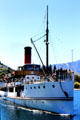 Earnslaw steam boat at Queenstown. New Zealand