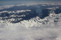 Aerial view of Mount Cook. New Zealand.