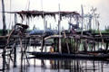 Living on water at Kambaramba. Papua New Guinea.