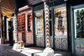 Decorated store fronts in Medina. Tunis, Tunisia.