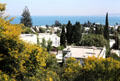 Houses in Carthage over Gulf of Tunis. Tunis, Tunisia.