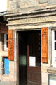 Entrance to John Knox House. Edinburgh, Scotland.