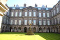 Central courtyard retained during renovations of 1670s at Holyrood Palace. Edinburgh, Scotland.