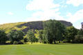 Gardens at Holyrood Palace. Edinburgh, Scotland.