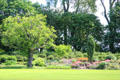 Gardens at Holyrood Palace. Edinburgh, Scotland.