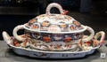 Porcelain tureen & stand from Vienna, Austria at National Museum of Scotland. Edinburgh, Scotland.