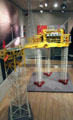Model of Elgin wellhead & PUQ platform for North Sea oil production at National Museum of Scotland. Edinburgh, Scotland.