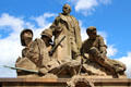 To The King's Own Scottish Borderers Memorial by William Birnie Rhind on North Bridge. Edinburgh, Scotland.
