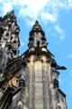 Gothic detail of Scott Monument. Edinburgh, Scotland.