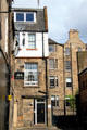 One of regular circular lanes running off Rose Street. Edinburgh, Scotland.