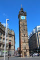 Glasgow's Tolbooth tower. Glasgow, Scotland