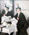 Reflections painting by Francis Campbell Boileau Cadell of Scottish Colourists at Kelvingrove Art Gallery. Glasgow, Scotland.