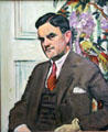 Dr Tom J. Honeyman painting by George Leslie Hunter of Scottish Colourists at Kelvingrove Art Gallery. Glasgow, Scotland.