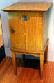 Bedside cabinet by John Ednie for Wylie & Lochhead of Glasgow at Kelvingrove Art Gallery. Glasgow, Scotland.