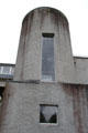 Exterior of stairwell tower at House for an Art Lover. Glasgow, Scotland.