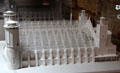 Model of unbuilt Concert Hall for Glasgow International Exhibition by Charles Rennie Mackintosh at The Lighthouse. Glasgow, Scotland.
