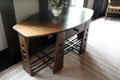 Hall table by C.R. Mackintosh at Hill House. Helensburgh, Scotland.