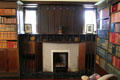 Library at Hill House. Helensburgh, Scotland.