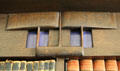 Mackintosh design details in library at Hill House. Helensburgh, Scotland.