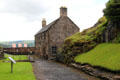 French Prison used to hold Napoleonic wars prisoners at Dumbarton Castle. Glasgow, Scotland.