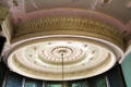 Ceiling decoration in parlor at Holmwood. Glasgow, Scotland.