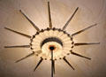 Ceiling rose in parlor at Holmwood. Glasgow, Scotland.