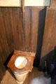 Toilet at Tenement House museum. Glasgow, Scotland.