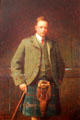 Portrait of Earl of Cassillis in dining room at Culzean Castle. Maybole, Scotland.