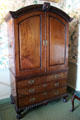 State bedroom wardrobe by Thomas Chippendale at Culzean Castle. Maybole, Scotland.