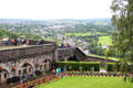 Queen Anne Garden inside foreworks at Stirling Castle. Stirling, Scotland.