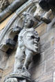 Carving on Palace at Stirling Castle. Stirling, Scotland.