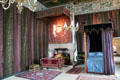 Queen's Bedchamber recreated in Palace of Stirling Castle. Stirling, Scotland.