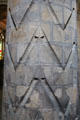 Carved column detail in nave of Dunfermline Abbey. Dunfermline, Scotland.